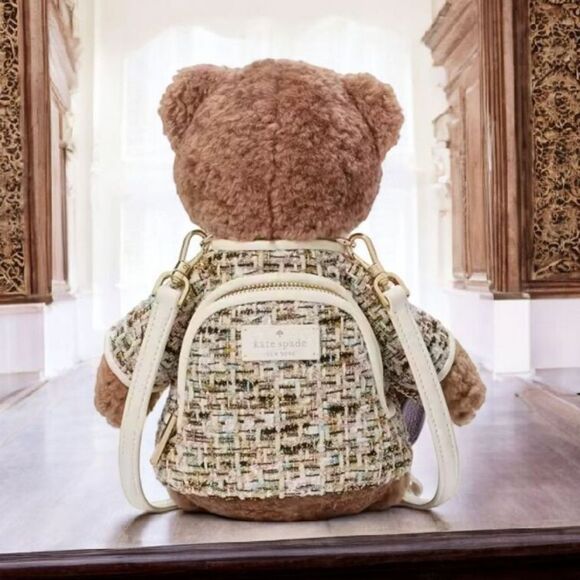 KATE SPADE NWT  Oh What Fun 3D Teddy Bear Crossbody Limited Edition - Picture 2 of 6